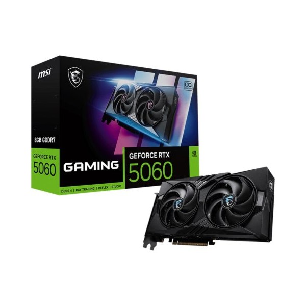 MSI GeForce RTX 5060 GAMING 8GB GAMING OC 128bit