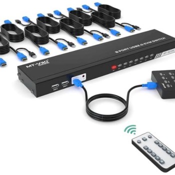 MT-Viki HDMI KVM Switch 8-port