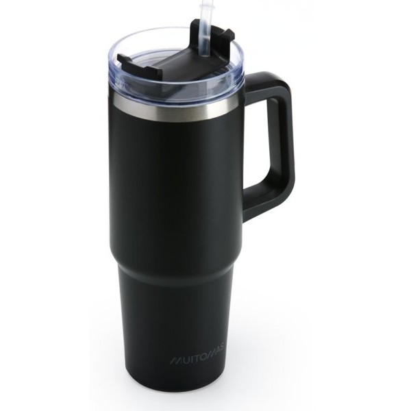 MUITOMAS Termos šolja 900ml TRAVELMUG900BK