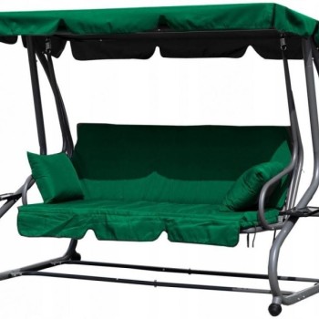 MultiGarden Bastenska ljuljaska - lezaljka 2u1 green