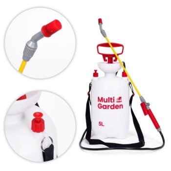 MultiGarden Baštenska ručna prskalica pod pritiskom 5l, dugačak nastavak