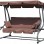 MultiGarden MULTIGARDEN Bastenska ljuljaska - lezaljka 2u1 brown