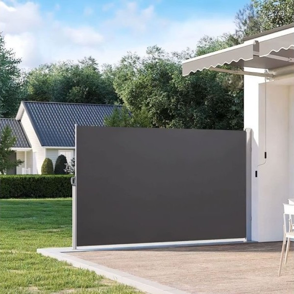 MultiGarden Sklopivi paravan za dvorište 3,5X1.8M Antracit