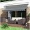 MultiGarden Tenda za terasu i balkon sa podešavanjem visine 2x1.2m Gray