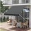 MultiGarden Tenda za terasu i balkon sa podešavanjem visine 3x1.2m Gray