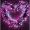 MUSICMAN Lampice za jelku sa 100 roze i belih LED dioda 10m