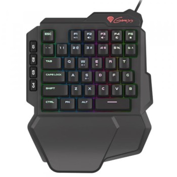 NATEC GENESIS Thor 100 RGB US Žična tastatura