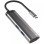 NATEC NMP-1984 FOWLER SLIM, USB Type-C 3-in-1 Multi-port Adapter
