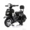 NBL MINI VESPA SKUTER ZA DECU,CRNA