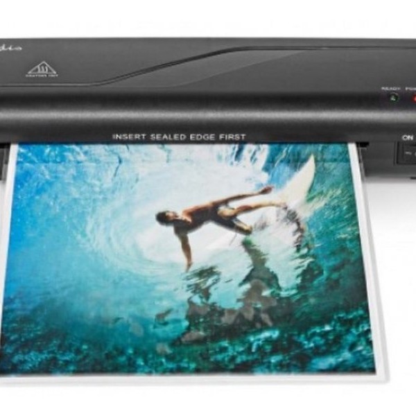 NEDIS LAMI112BK4 Laminator, aparat za plastifikaciju A4, 230 mm/min, black