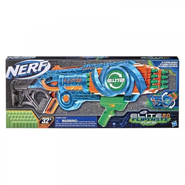 NERF Elite 2.0 flip-shot flip-32 blaster F2553