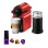 NESPRESSO Aparat za espresso kafu i za pravljenje pene od mleka Inissia Red i Aeroccino 3, A3NC40EURE-TX