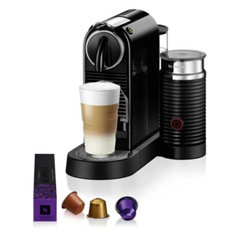 NESPRESSO CitiZ&milk Limousine Black Aparat za kafu i aparat za pravljenje pene od mleka (D123-EUBKN2-S)