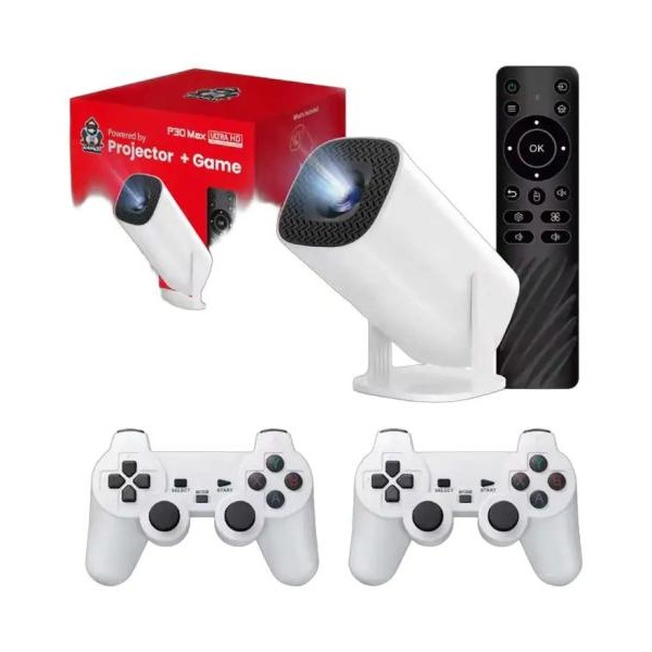 NIKEDA Gaming Console - P30MAX Game Projector