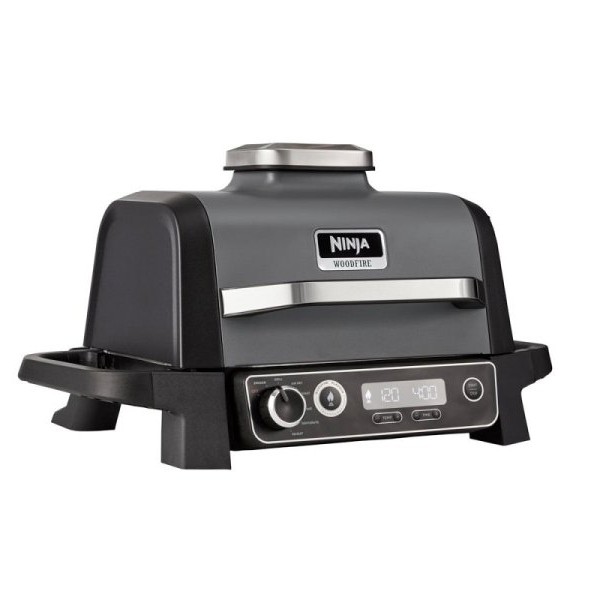 NINJA Gril OG701EU Woodfire Electric Outdoor BBQ Grill & Smoker