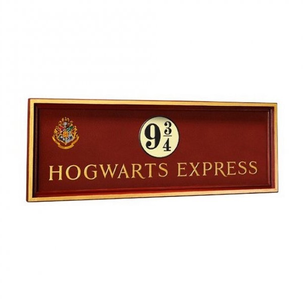 NOBLE COLLECTION Harry Potter - Hogwarts 9 3/4 Sign (052204)