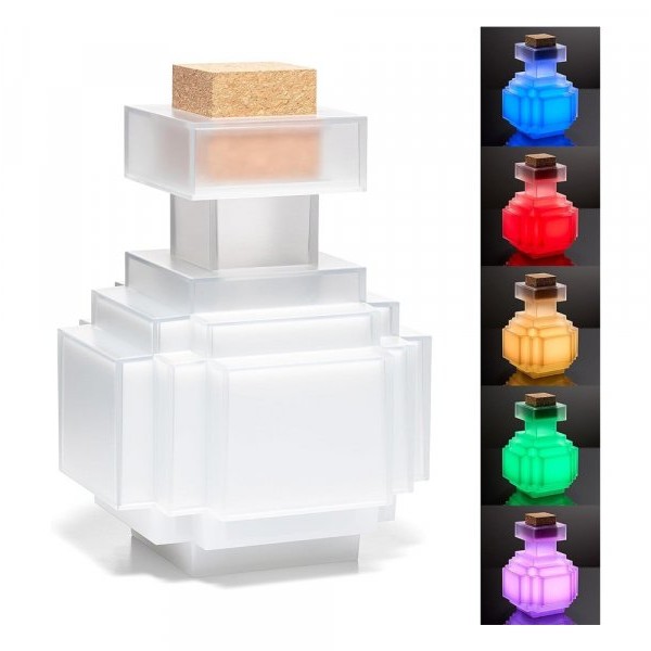 NOBLE COLLECTION Minecraft - Illuminating Potion Bottle