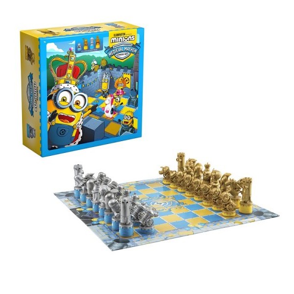 NOBLE COLLECTION Universal - Minions Medieval, šahovski set