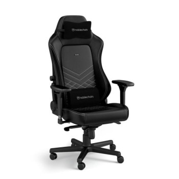 NOBLECHAIRS HERO Gaming stolica crno-platinum bela