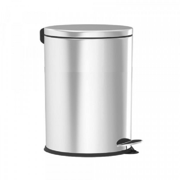 NONAME Kanta za otpatke sa pedalom INOX 40 lit (visina 625mm, širina 315mm)