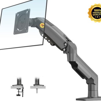 NORTH BAYOU F80 stoni nosač za monitor mat crni 17-30 inča