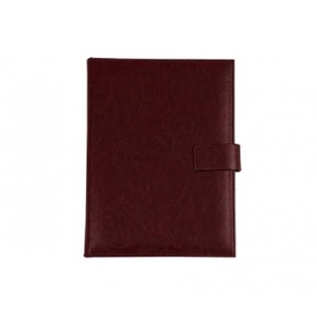 NOVASKIN Agenda sa zlatnim mehanizmom A4 Bordo