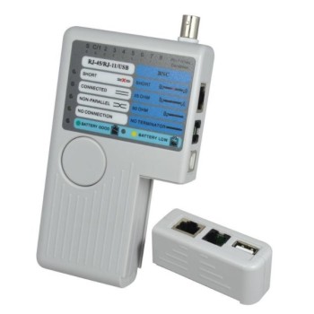 NOYAFA Kablovski LAN tester RJ11/ RJ45/ USB/ BNC (NF-3468)