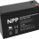 NPP NP12V-7Ah, AGM BATTERY, C20=7AH, T2, 1,97KG, BLACK