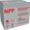 NPP NPG12V-55Ah, Gel battery, C20=55AH, T14, 230*138*208*212, 15KG, Light grey