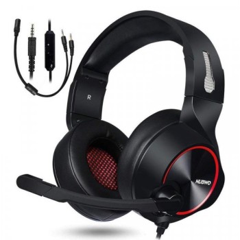 Nubwo Gaming slušalice N11D 3.5mm crno-crvene