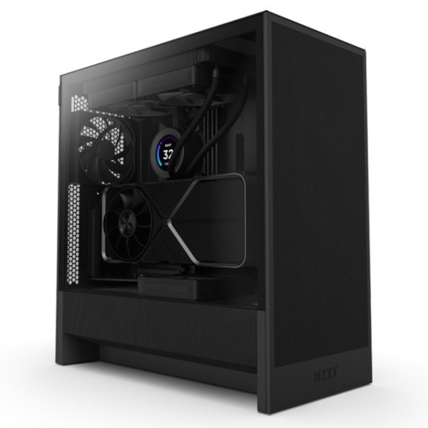 NZXT H5 Flow Gaming kućište crno CC-H52FB-01