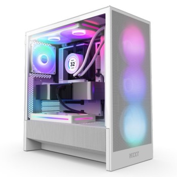 NZXT H5 Flow RGB Gaming kućište belo (CC-H52FW-R1)