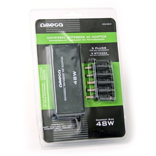 OMEGA Adapter za Laptop OZU48W ultra slim