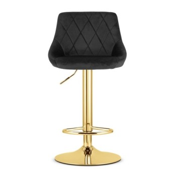 Oskar Barska stolica Kast black / gold baza