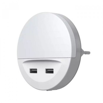 OSRAM Nocno Svetlo LUNETTA + 2 X USB Port
