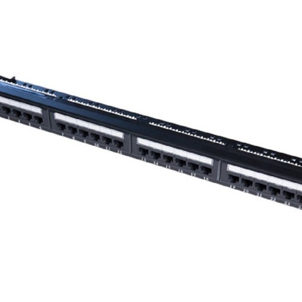 OWIRE 19''/1U Cat6 24 porta patch panel