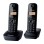 PANASONIC DECT KX-TG1612FXH Duo Bežični telefon, Crna