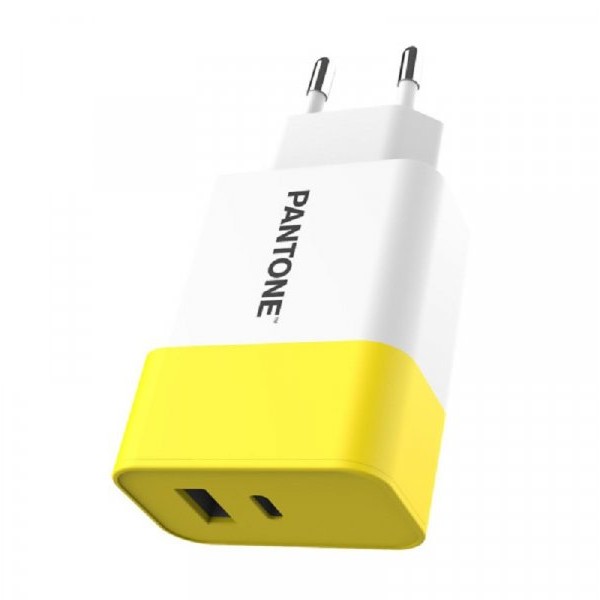 Pantone Kućni punjač 20W u žutoj boji