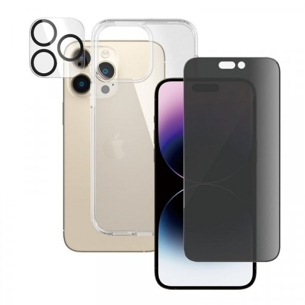 PANZERGLASS Zaštitni set za iPhone 14 Pro Max Ultra-Wid Fit