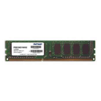 PATRIOT 8GB DDR3 1600MHz, Signature, PSD38G16002