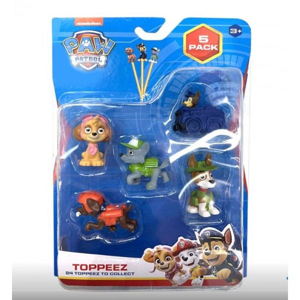PAW PATROL Patrolne šape set 5 figura