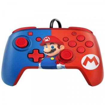 PDP Gamepad Nintendo Switch Faceoff Deluxe Controller + Audio Mario 043874