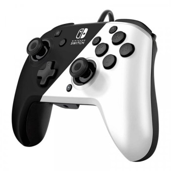 PDP Nintendo Switch Faceoff Deluxe Controller + Audio - Black & White 046359