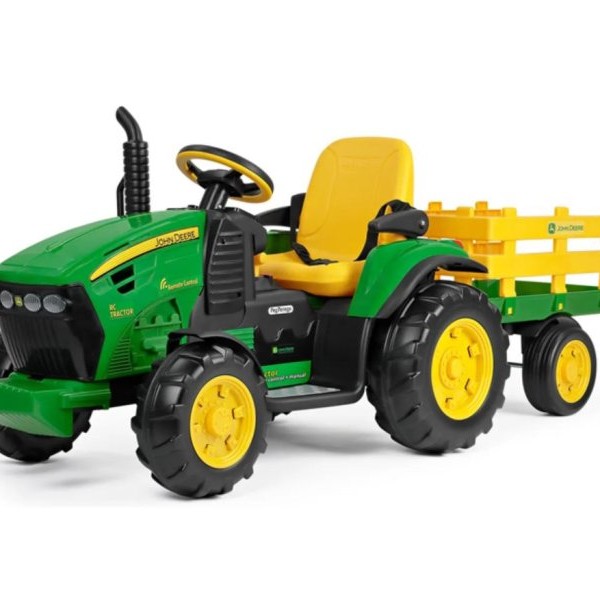 PEG PEREGO TRAKTOR NA AKUMULATOR (12V) - JOHN DEERE SA UPRAVLJACEM (rc) IGOR0117