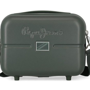 Pepe Jeans ABS beauty case plavi tamno zeleni