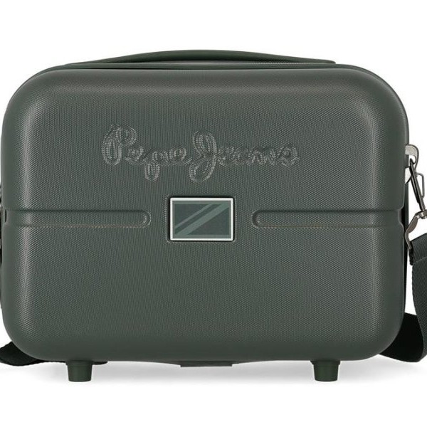 Pepe Jeans ABS beauty case plavi tamno zeleni