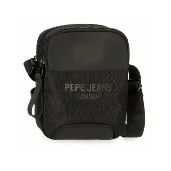 Pepe Jeans Muška torbica 16cm sa dve pregrade Bromley black 70651