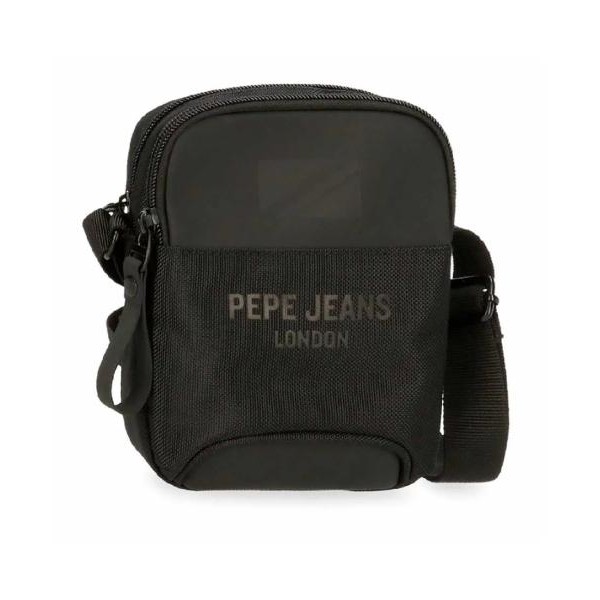 Pepe Jeans Muška torbica 16cm sa dve pregrade Bromley black 70651