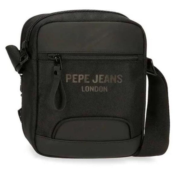 Pepe Jeans Muška torbica 22cm sa 2 pregrade Bromley black 70655