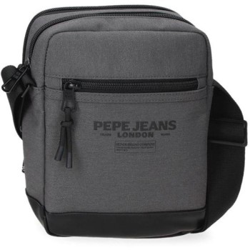 Pepe Jeans Muška torbica 22cm sa dve pregrade PJL Waltford grey